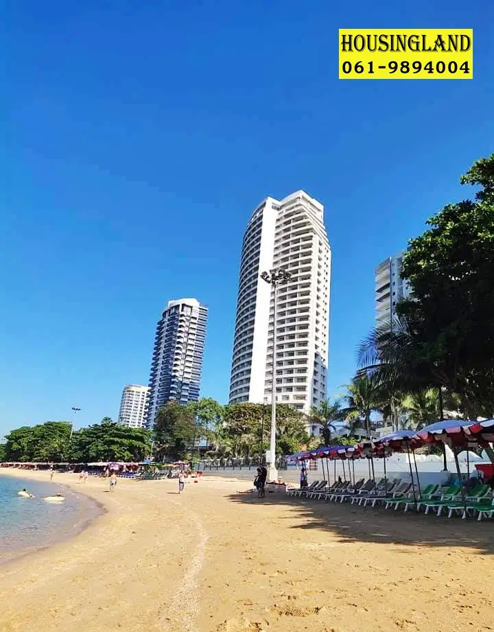 ขายวิวทะเลจอมเทียน คอนโดมิเนียม บีช (ห้องสตูดิโอ) วิวสวย ใกล้หาดจอมเทียน